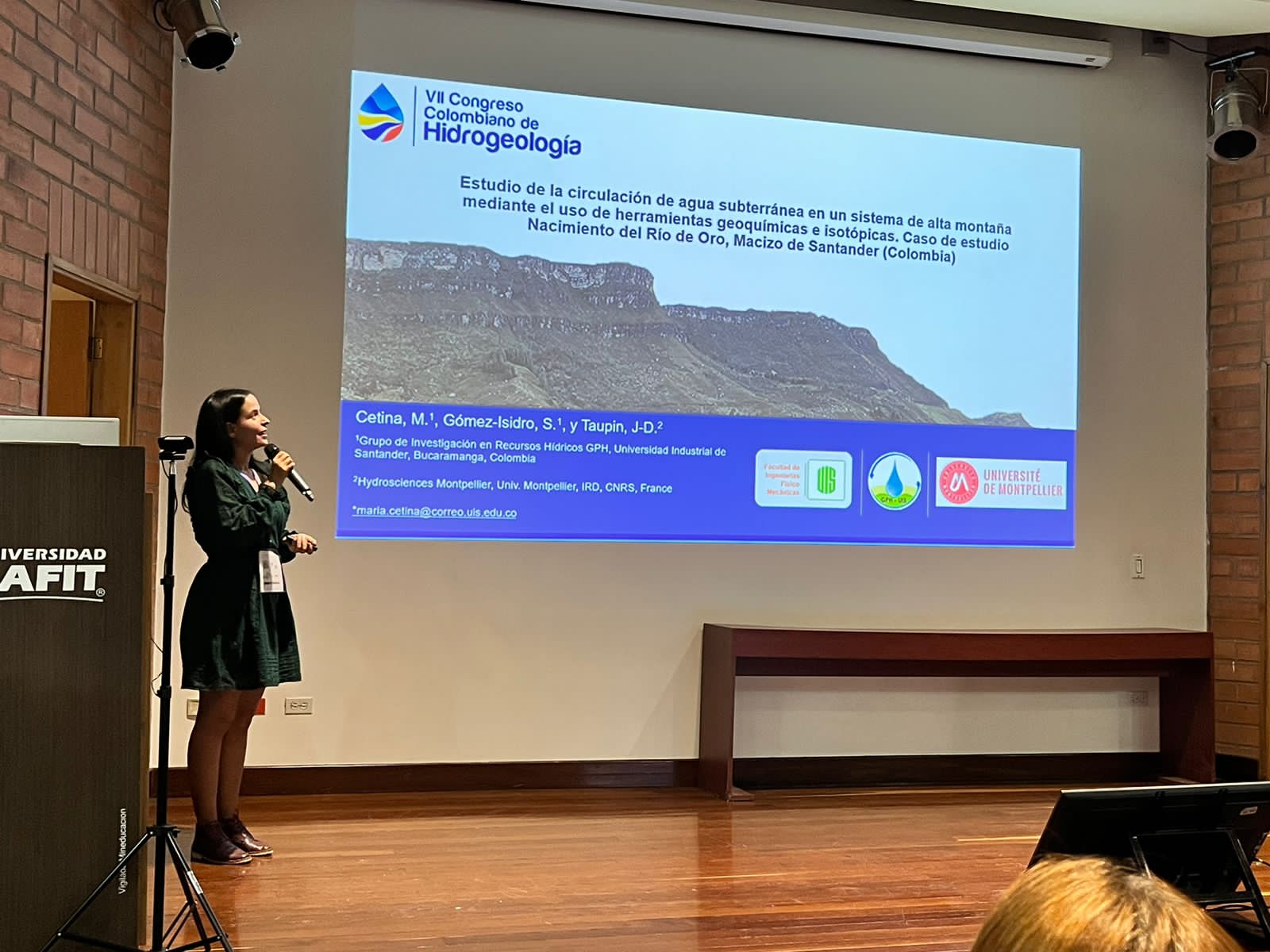 Participación VII Congreso Colombiano de Hidrogeologia